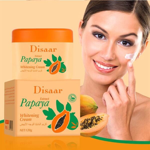 Papaya Whitening Face Cream Vitamin E Anti Age Moisturizing Face Cream For Dark Spots - Image 7