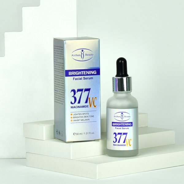Custom 377 & Niacinamide Face Serum Vitamin C Fade Dark Spots Brightening Even Skin Tone Moisturizing Face Serum For Skin Care - Image 7