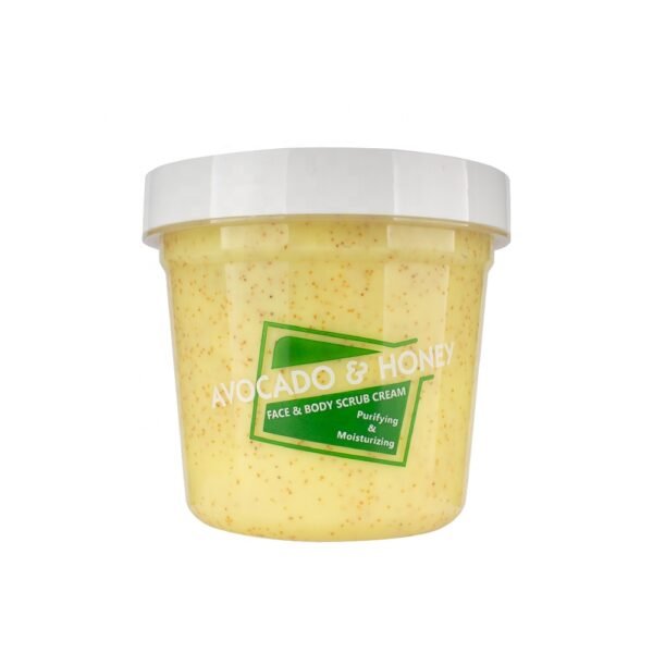 skin care body scrub avocado honey organic deep cleansing face body scrub - Image 7